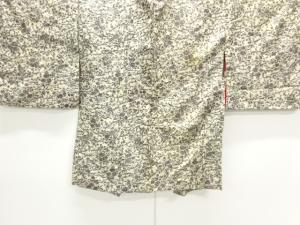 アンティーク　紋錦紗草花模様羽織